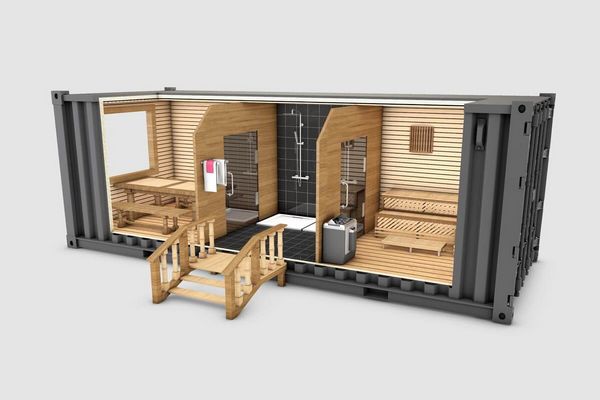 Container sauna